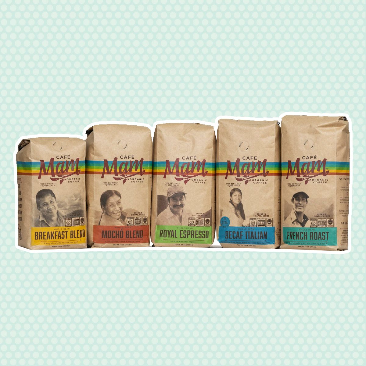 Cafe Mam Valve Bags sustainable coffee