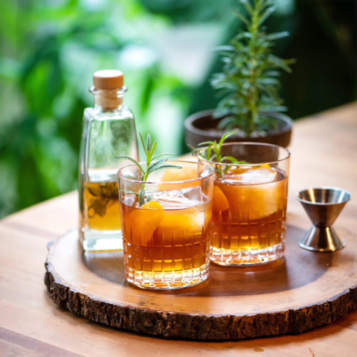 Rosemary And Honey Whiskey