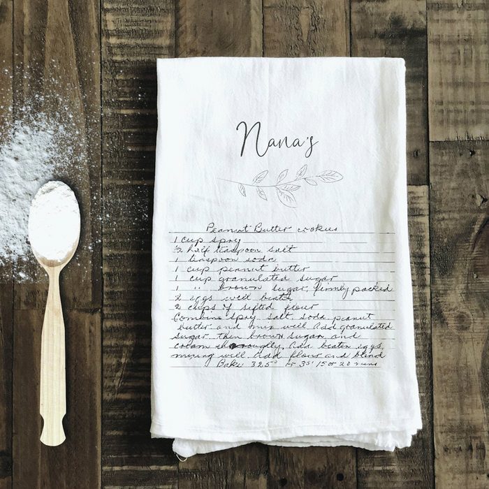 Personalized Tea Towel