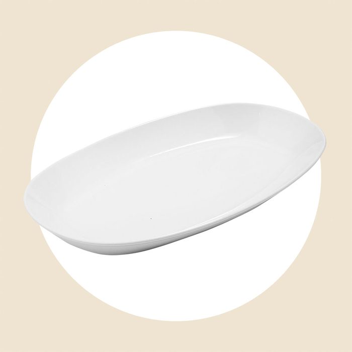 Coupe Porcelain Serve Platter