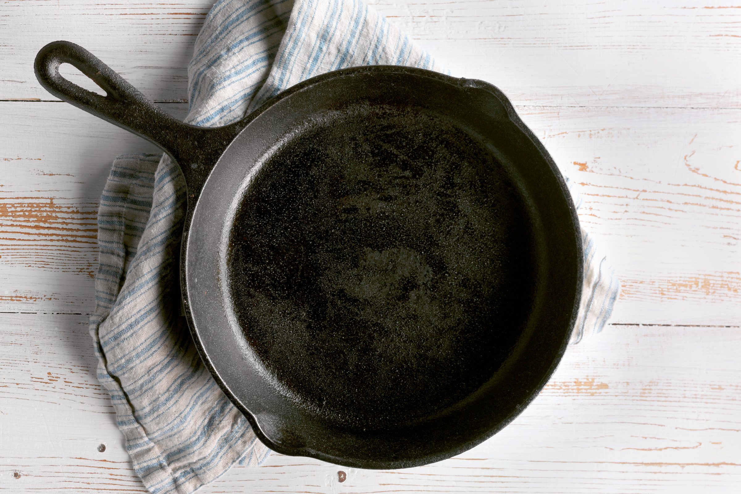 How to Clean a Cast-Iron Skillet