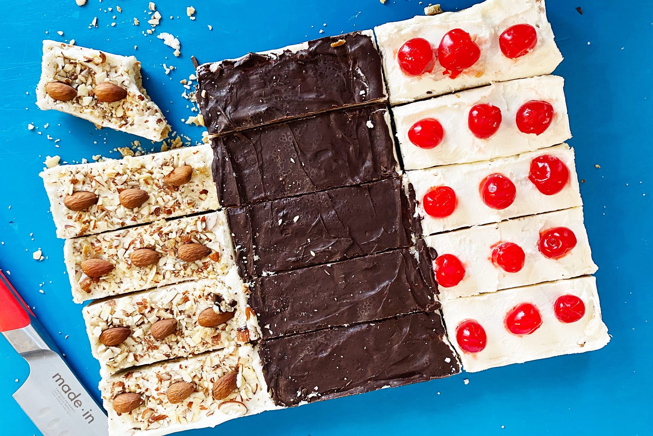 Toh Triple treat Holiday Bars 