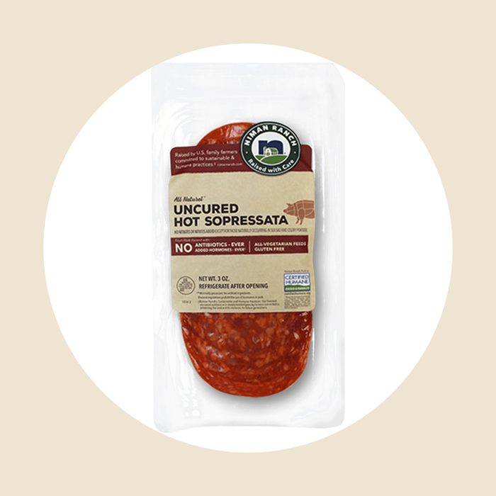 Uncured Hot Sopressata for charcuterie
