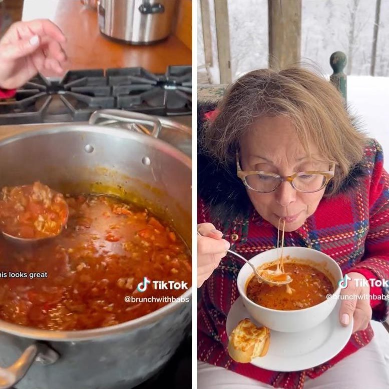 Pizza Soup Via @brunchwithbabs Tiktok Dh Toh