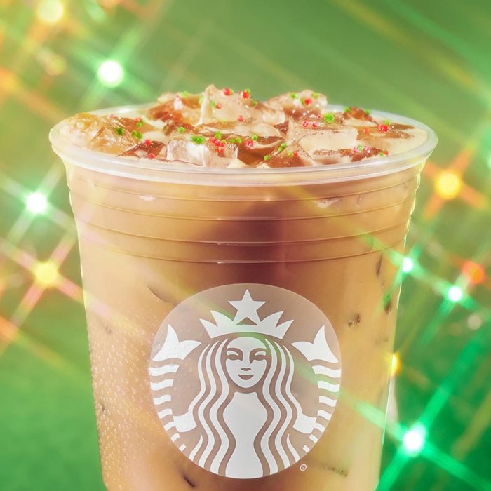 Starbucks Iced Sugar Cookie Latte
