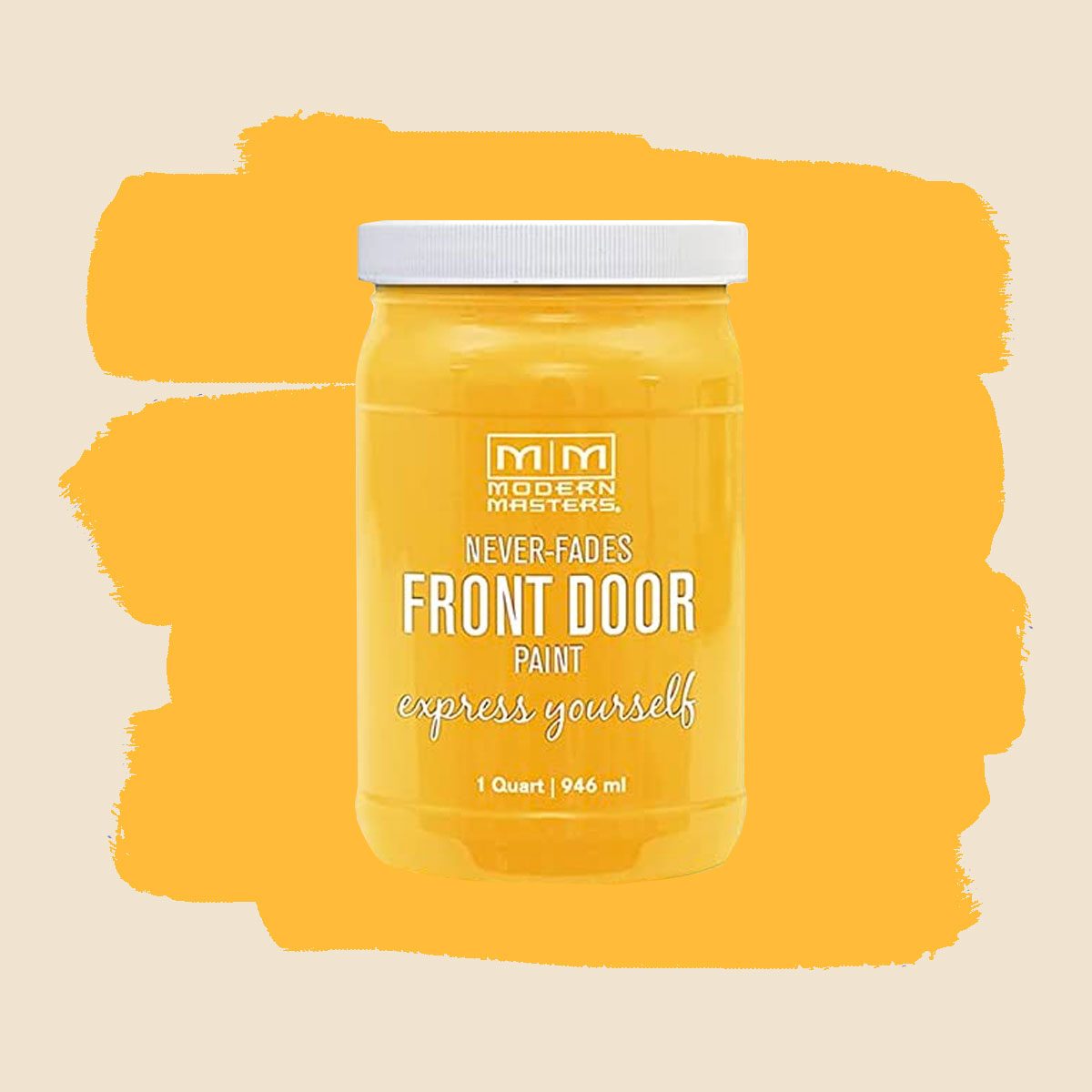 Modern Masters Happy Yellow Front Door Paint