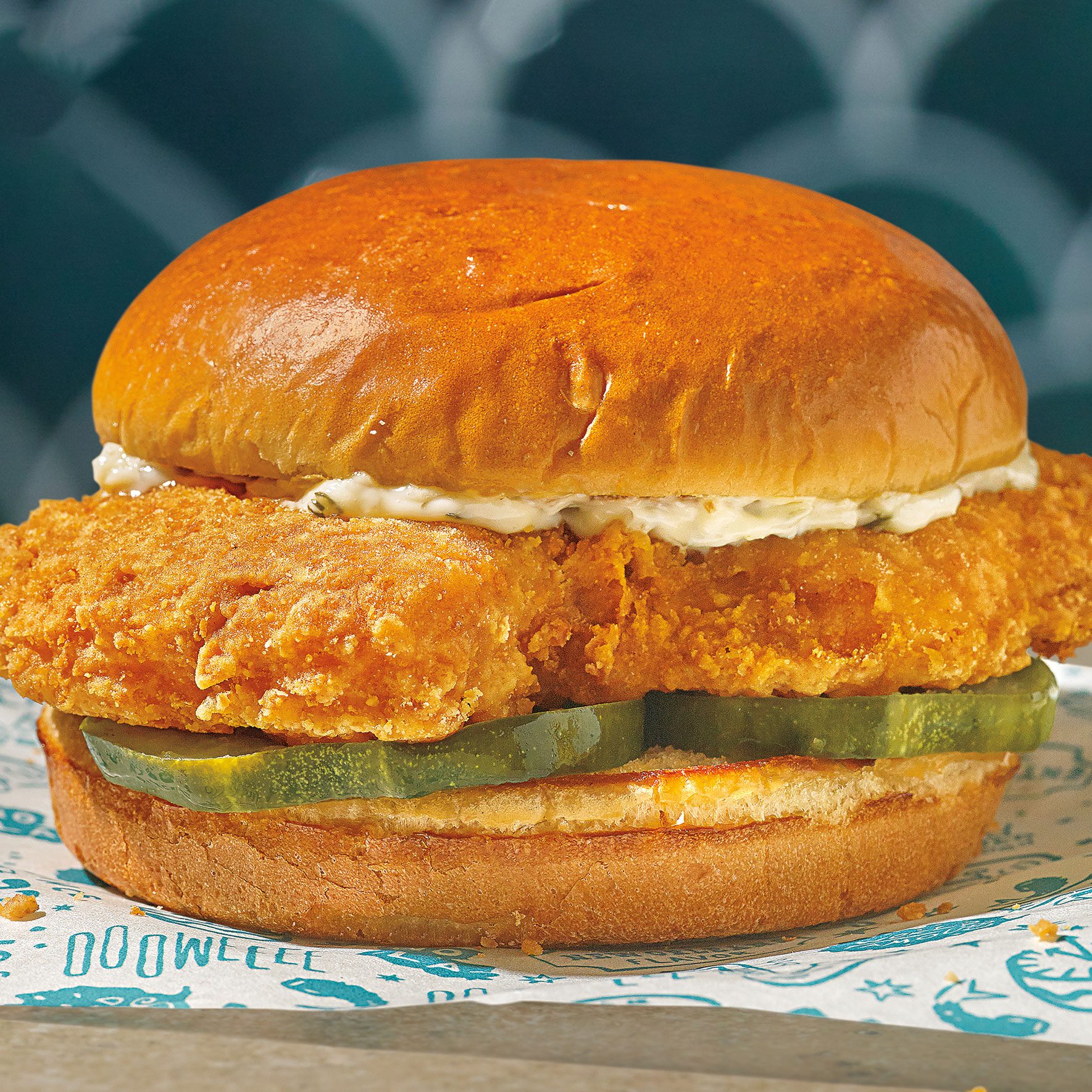Cajun Flounder Sandwich