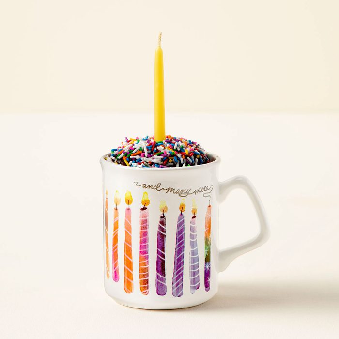 Birthday Cake In A Mug