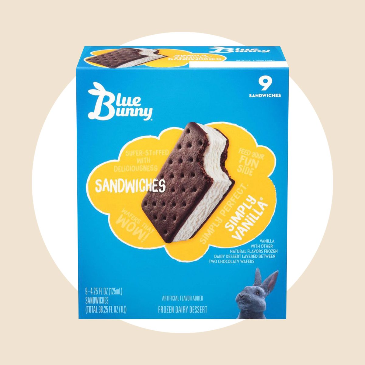 Blue Bunny Ice Cream Sandwiches