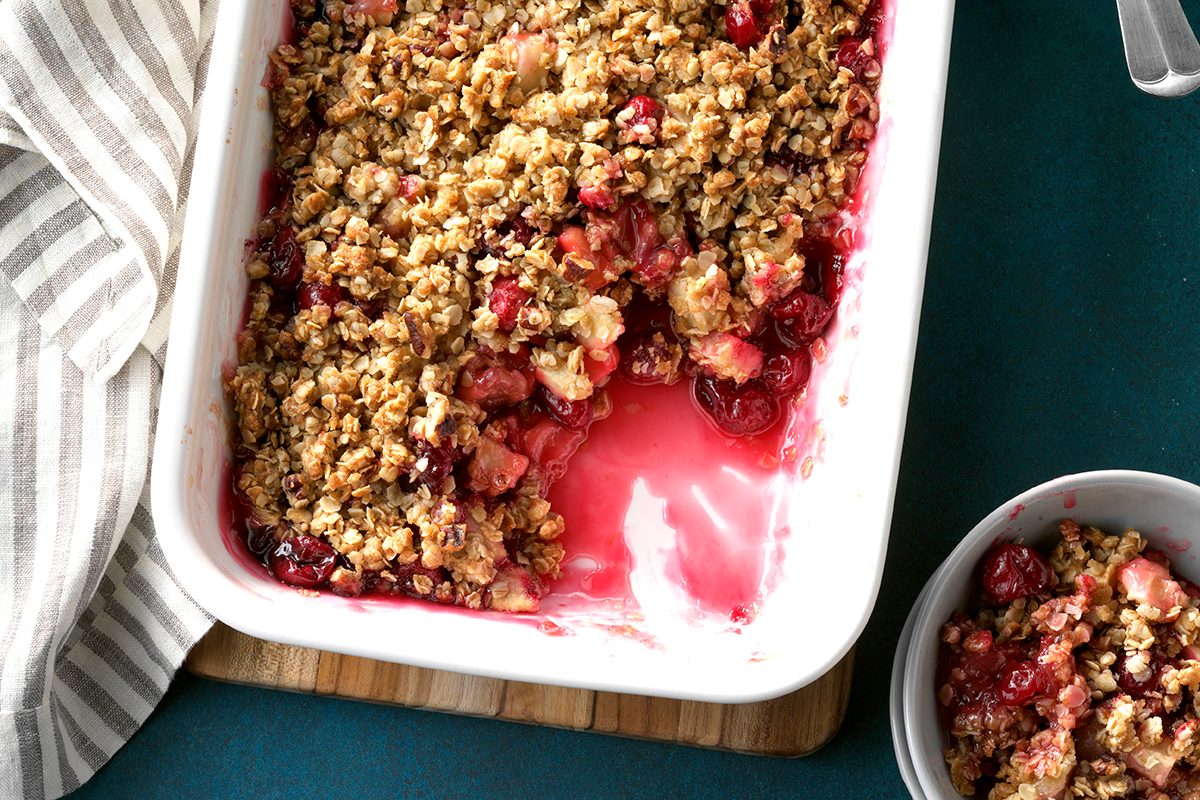 Cranberry Apple Crisp