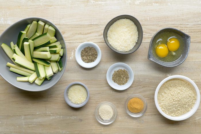 overhead shot of ingredients