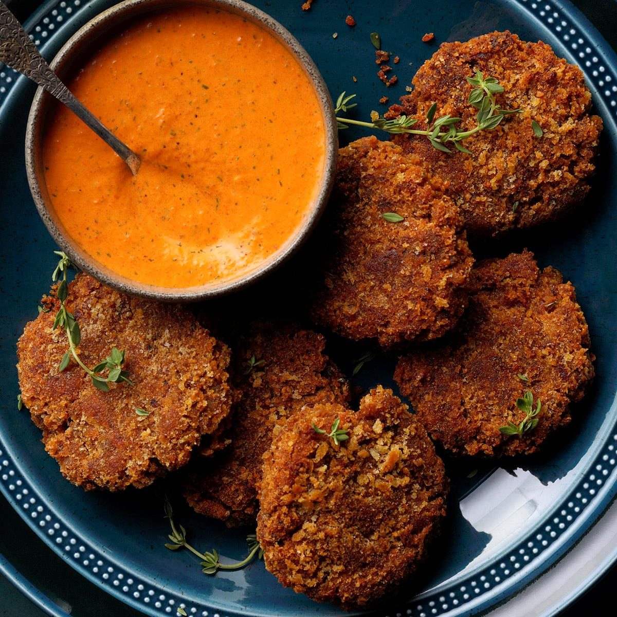 Smoky Black-Eyed Pea Cakes