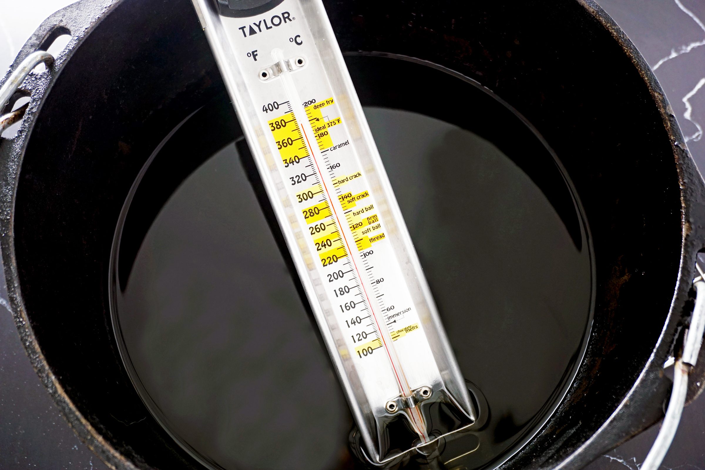 Copycat Krispy Kreme deep fryer prep