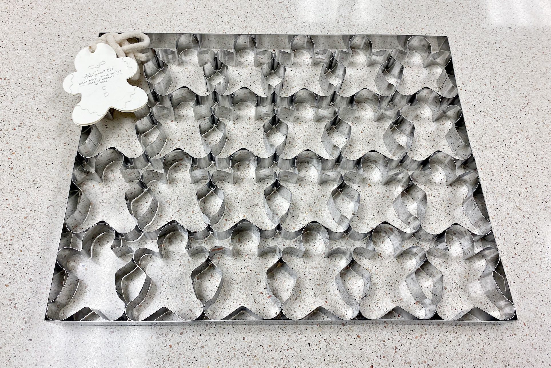 giant gingerbread cookie cutter