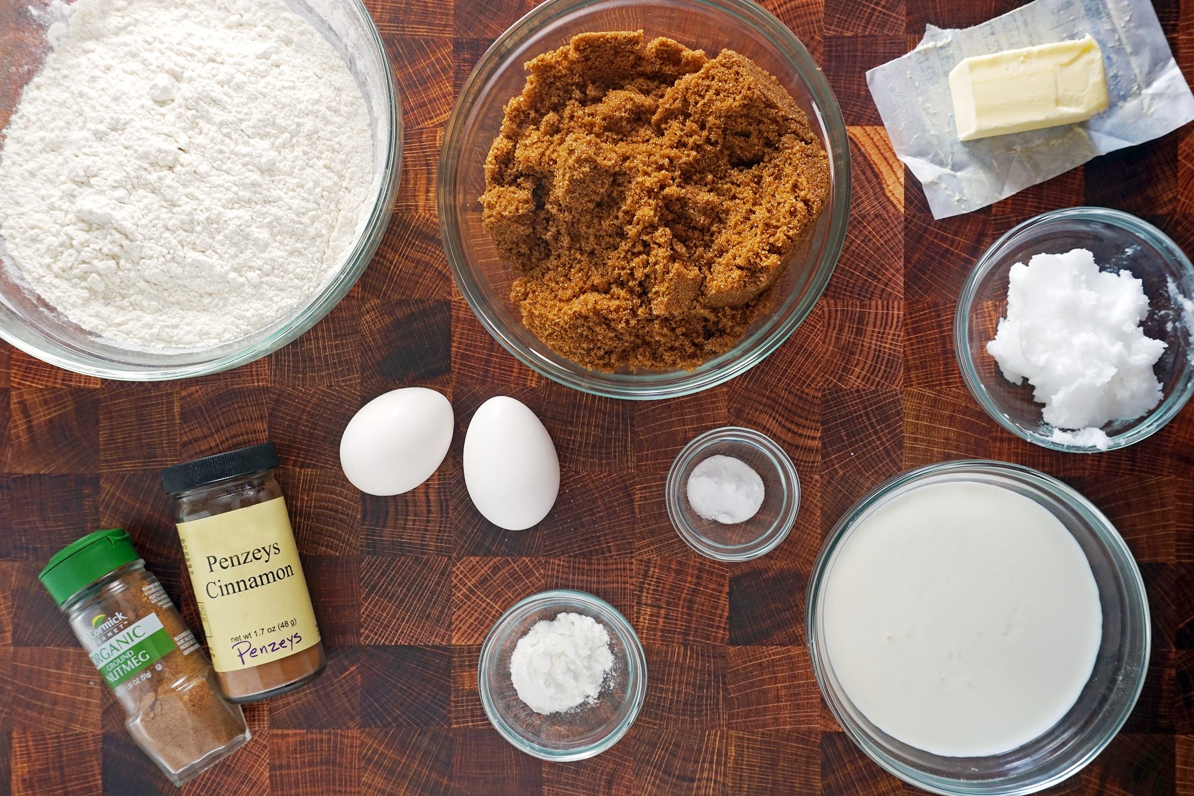 Cowboy Bread ingredients