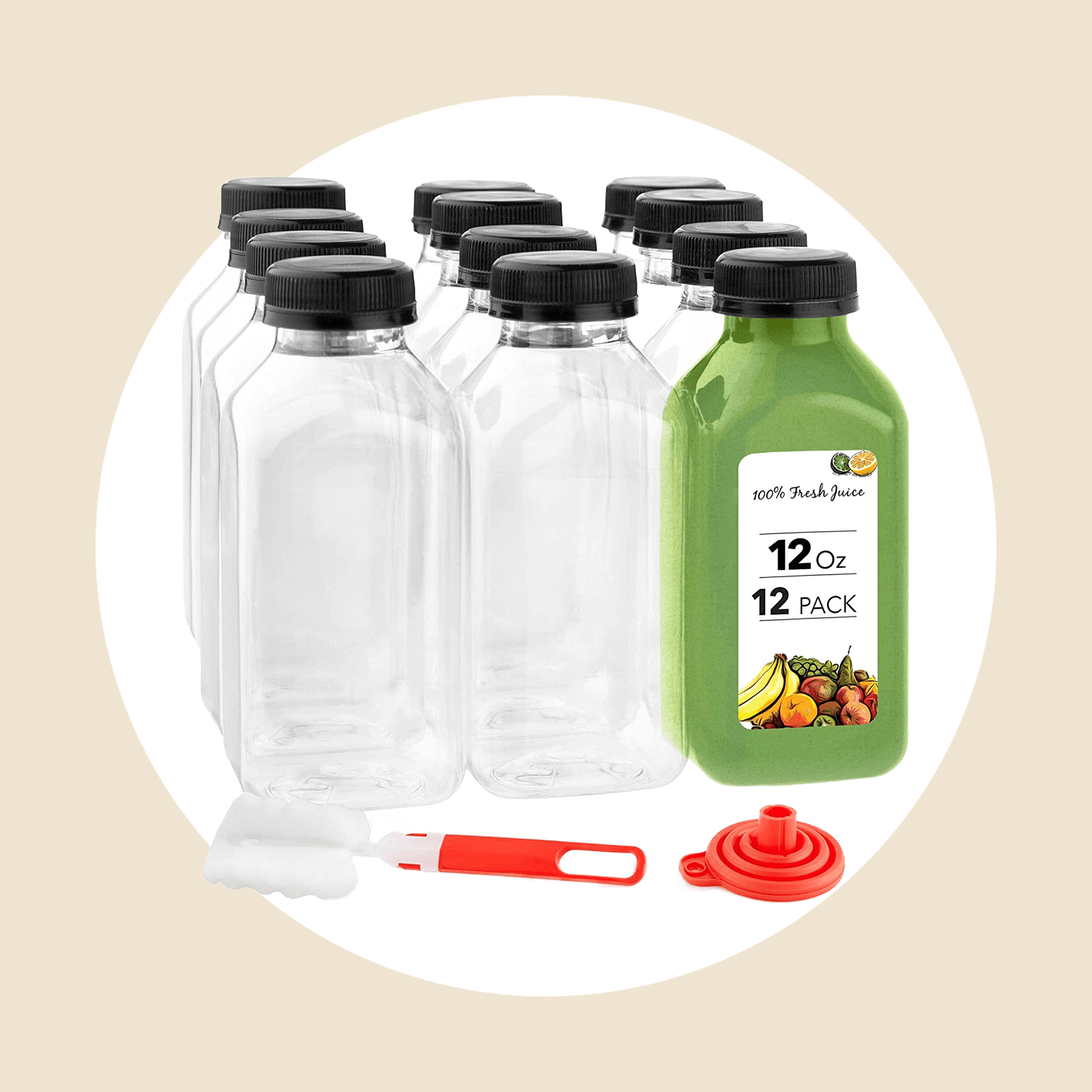 12 Oz Juice Bottles Ecomm Via Amazon.com