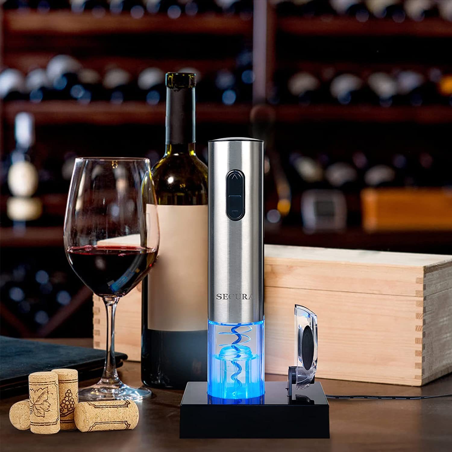 Secura Wine Bottle Opener 