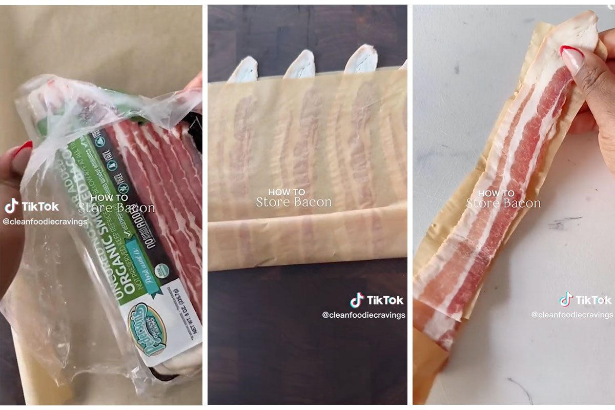You Need to Try This Super Easy Hack for Storing Bacon