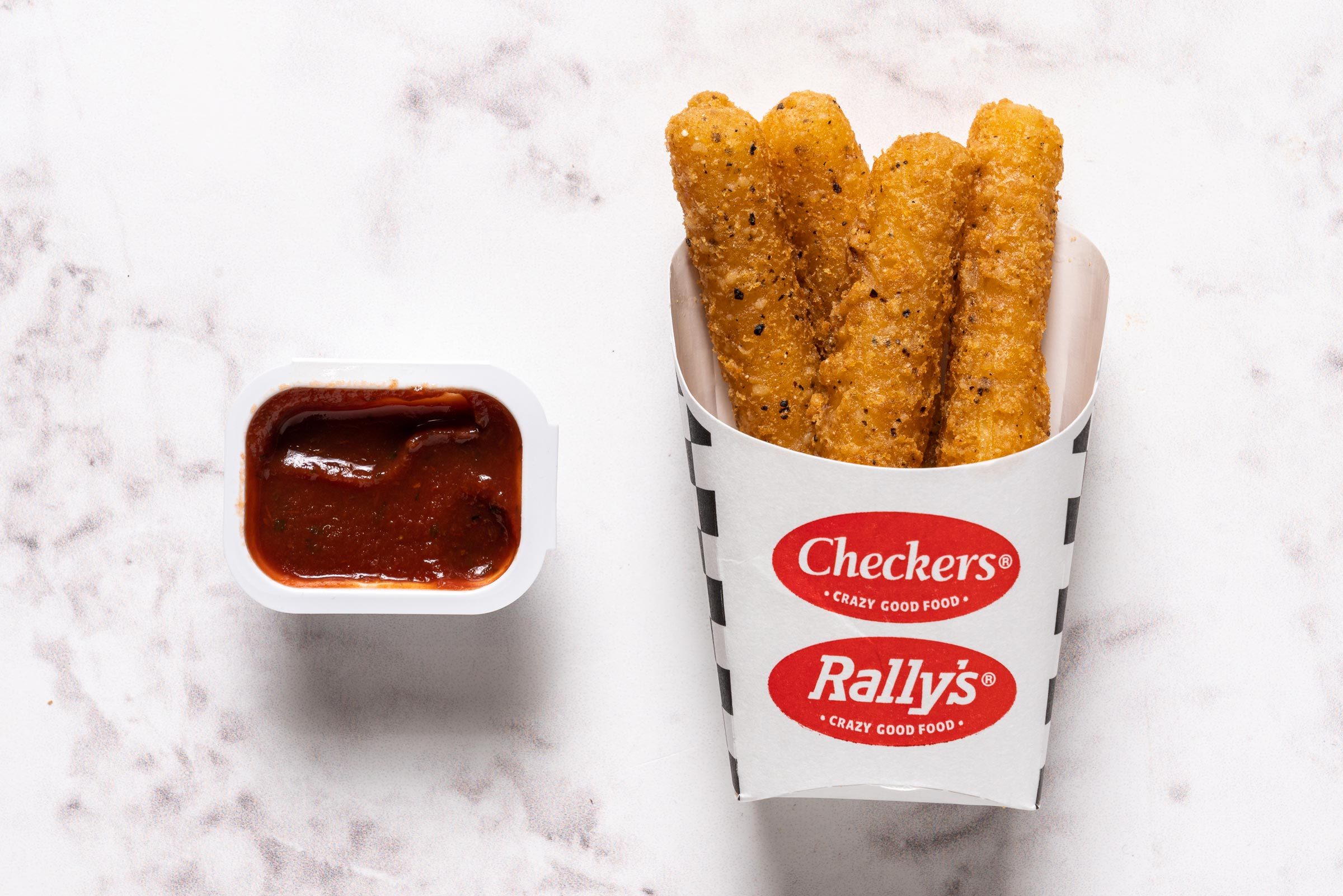 Checkers Mozzarella sticks