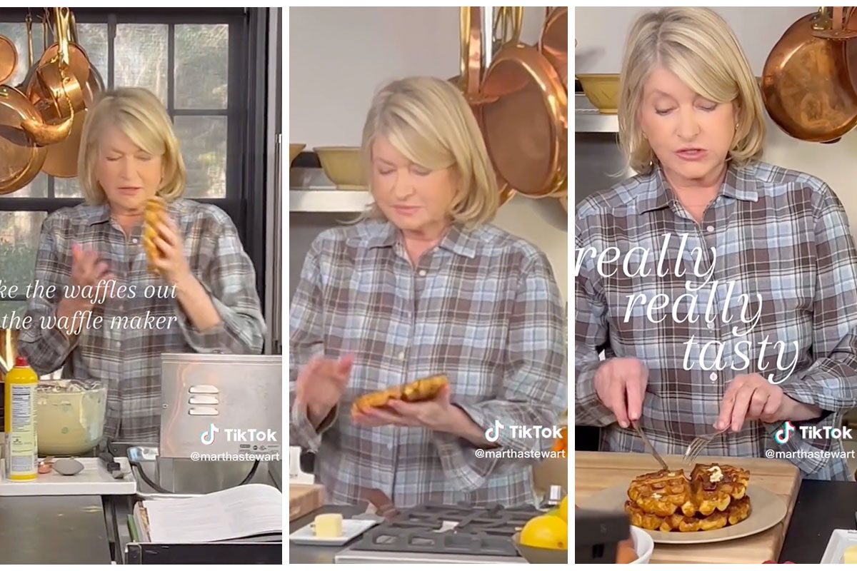 How to Keep Waffles from Getting Soggy, According to Martha Stewart