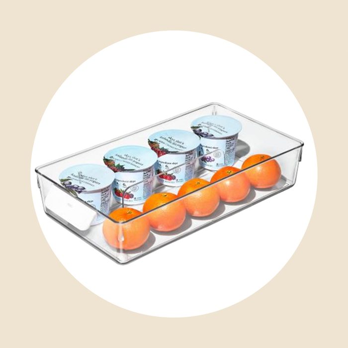 Adjustable Refrigerator Storage Bin