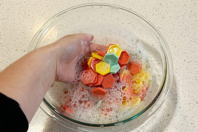 Cleaning the Letterfolk Door Mat