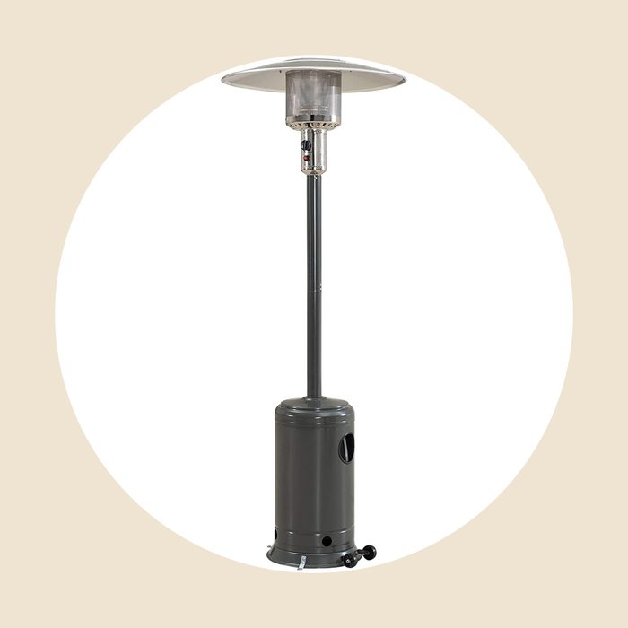 Gray Patio Heater