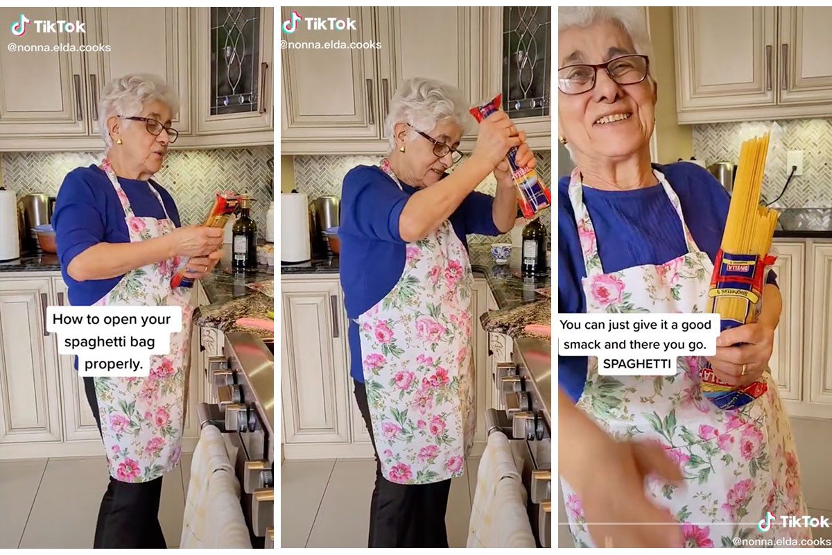 How to Open Spaghetti Bags Just Like an Italian Nonna