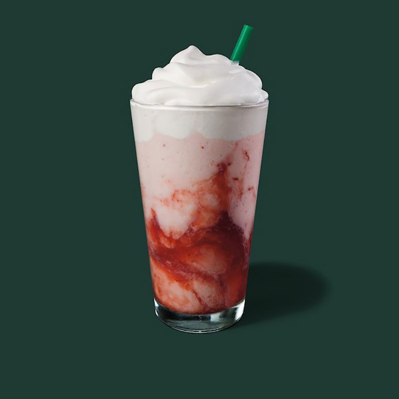 Strawberry Creme Frappuccino Starbucks