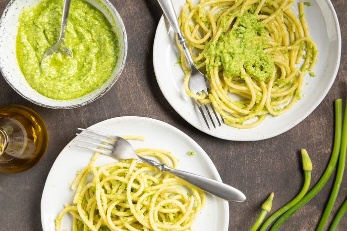 How To Make Garlic Scape Pesto