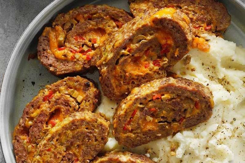 Cheese Filled Meat Loaf Exps Tohescodr22 25057 Md 02 10 1b 32