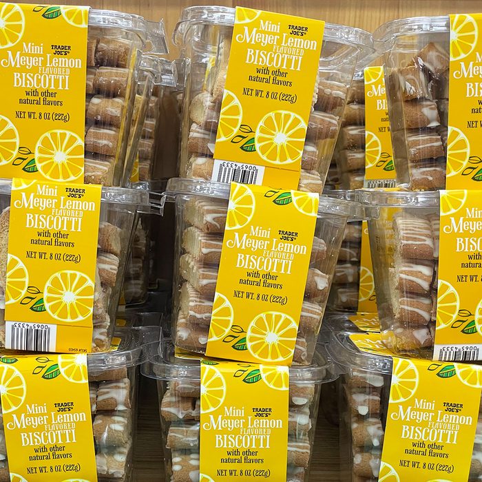 Mini Meyer Lemon Biscotti Trader Joe