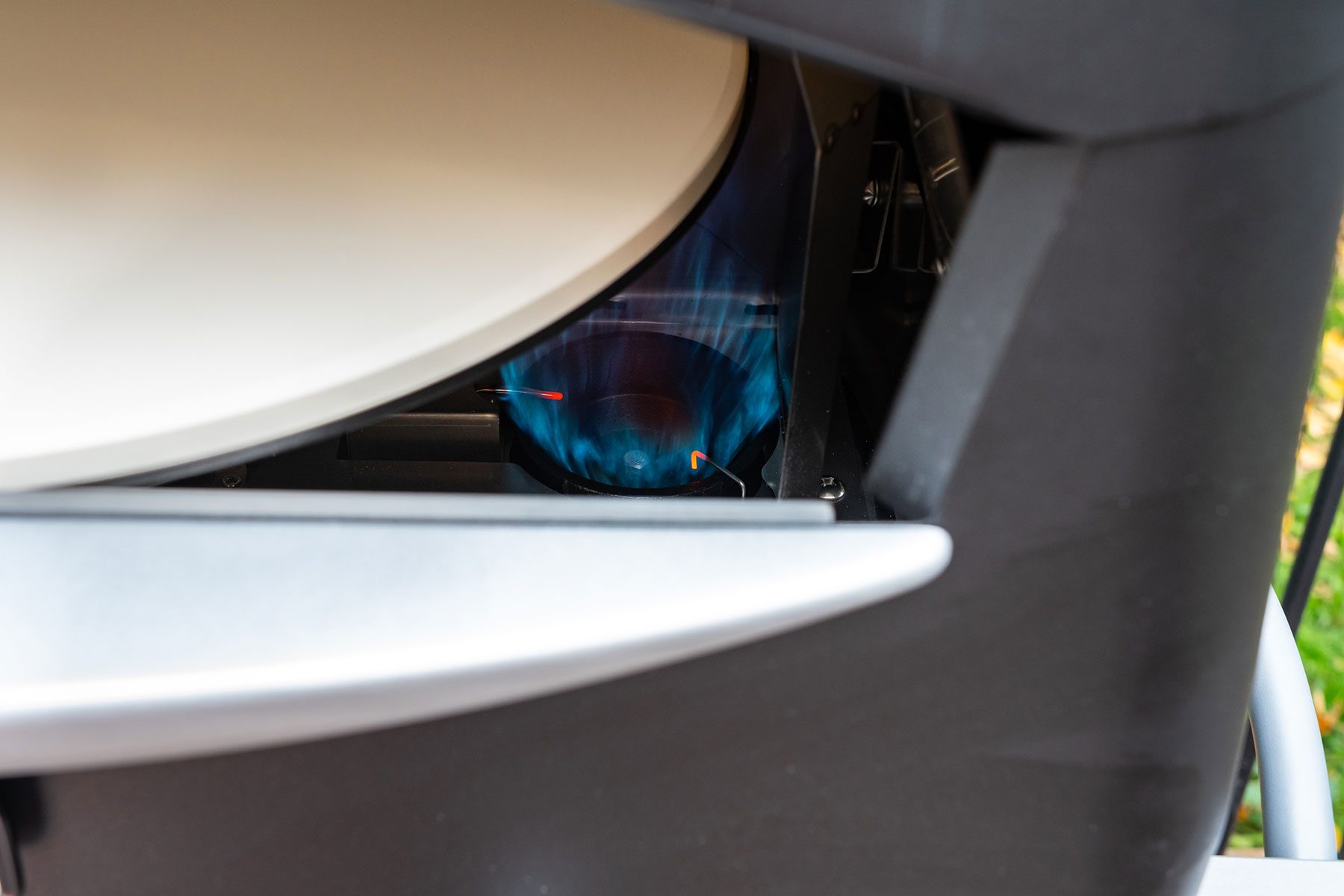 Burner of Blackstone Pizza Oven