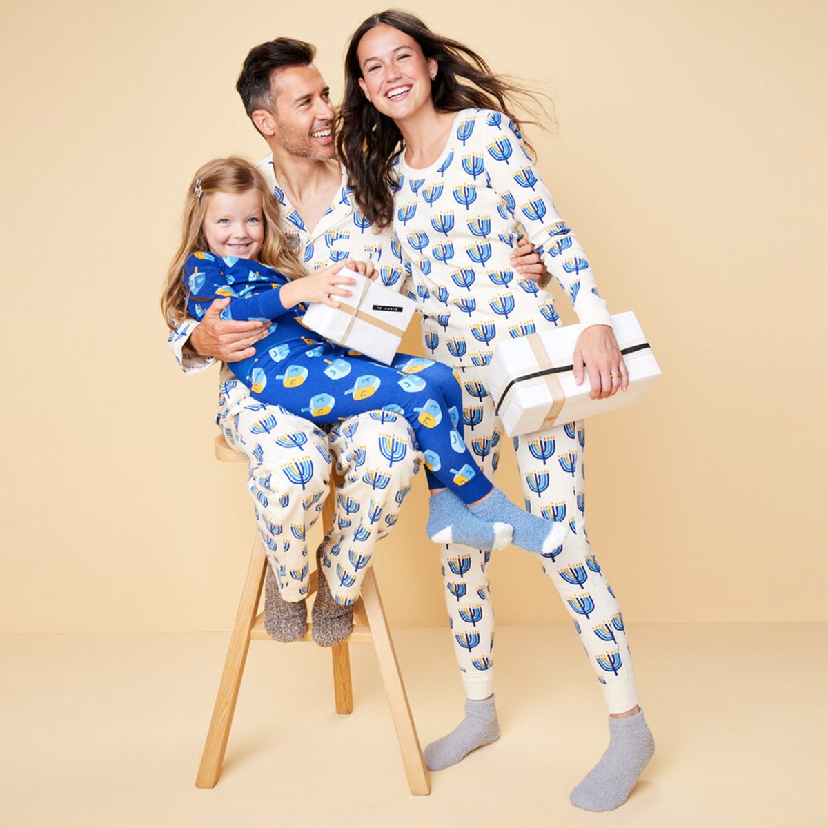 Hanukkah Matching Family Pajamas