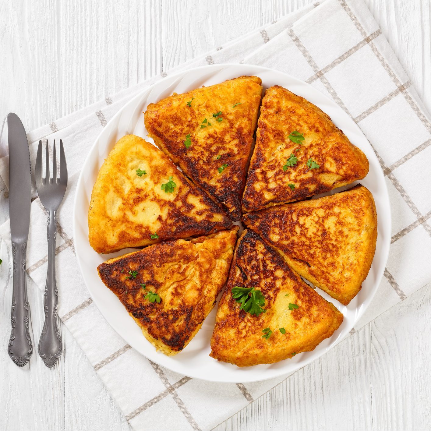 Potato Farls, Irish Potato Cakes, potato bread
