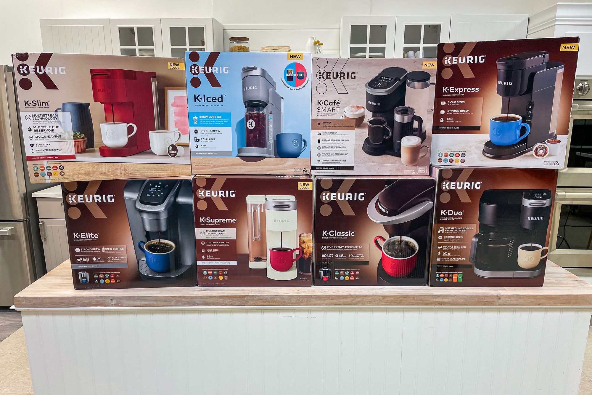 Keurig coffee makers compared