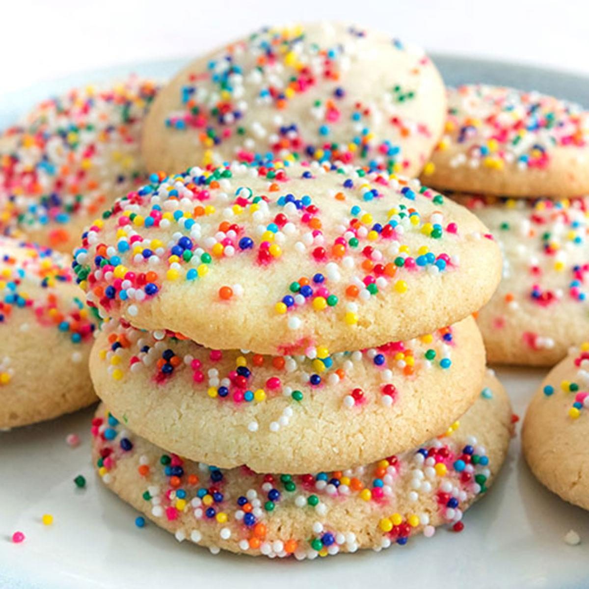 3-Ingredient Sugar Cookies