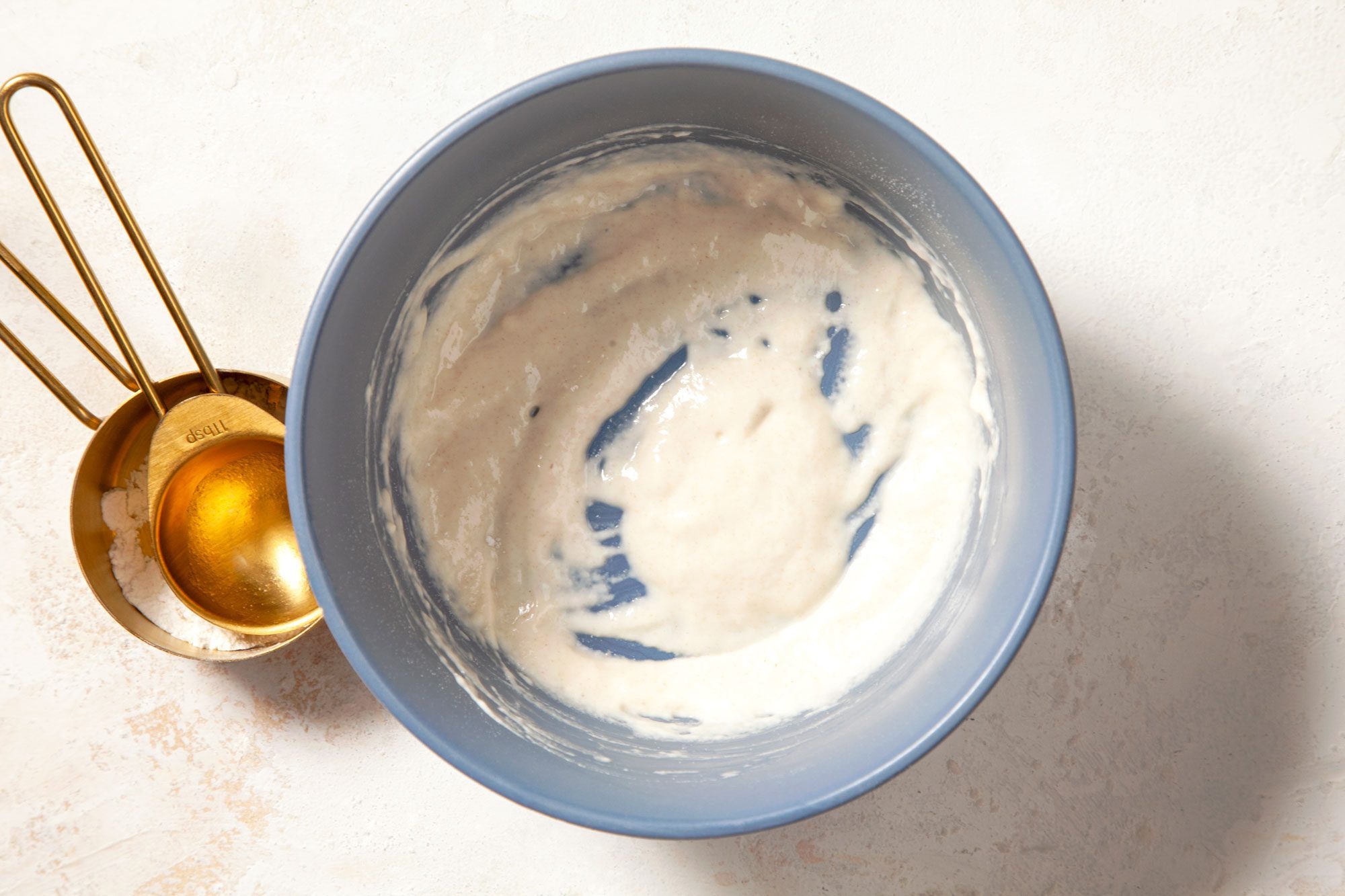 Combine flour and reserved cooking juice in a small bowl