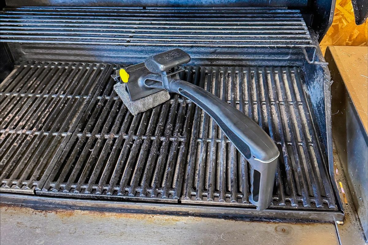 Bbq Daddy on the barbecue