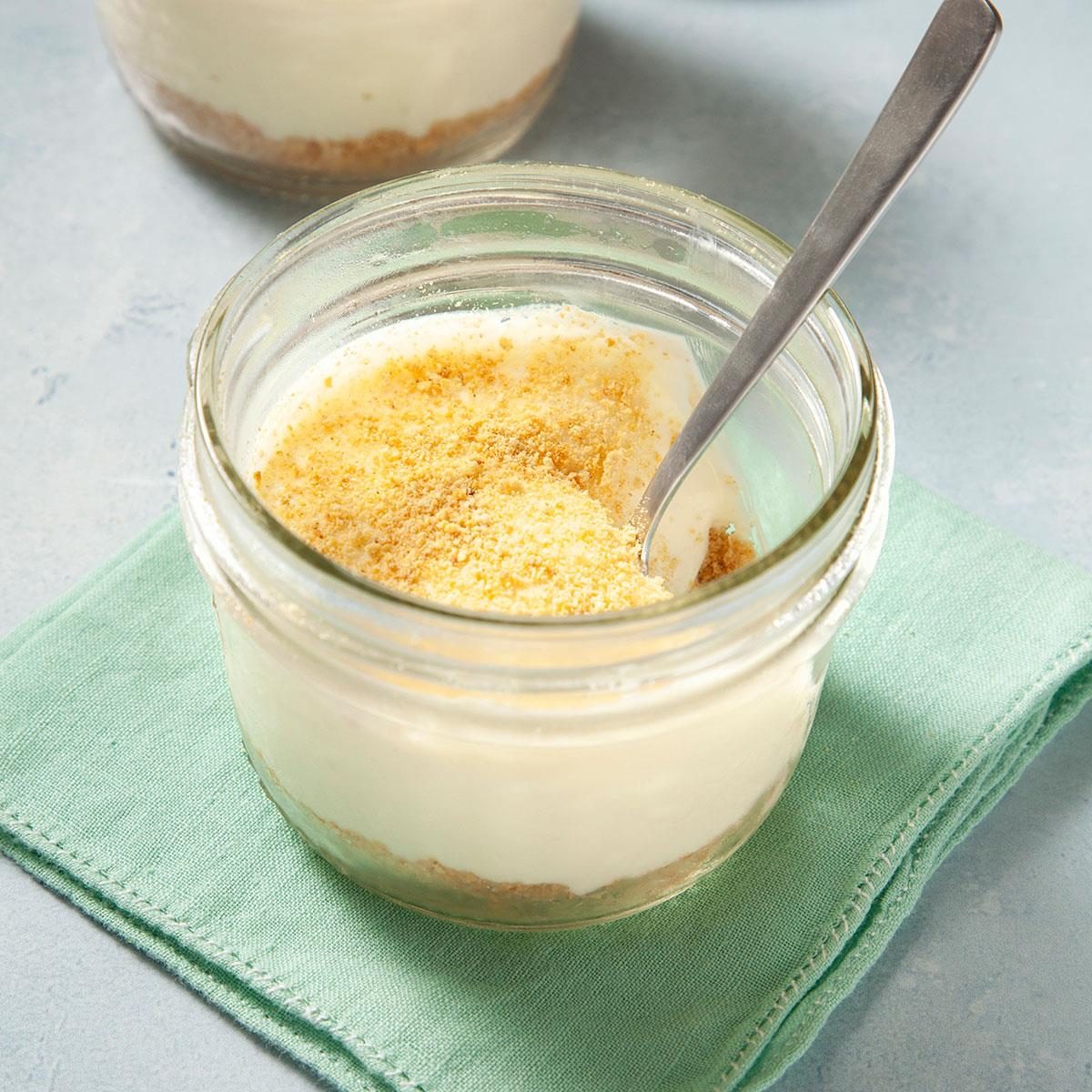 3-Ingredient No-Bake Cheesecake