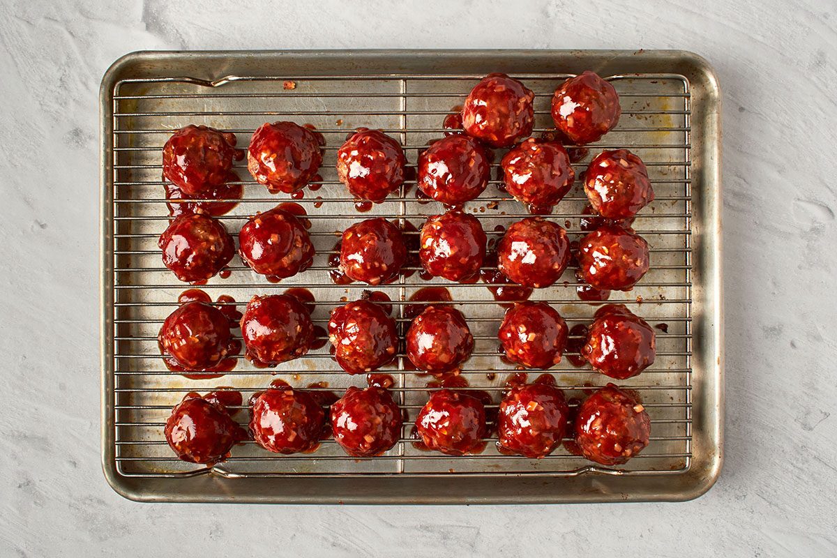 Combine meatballs and sauce