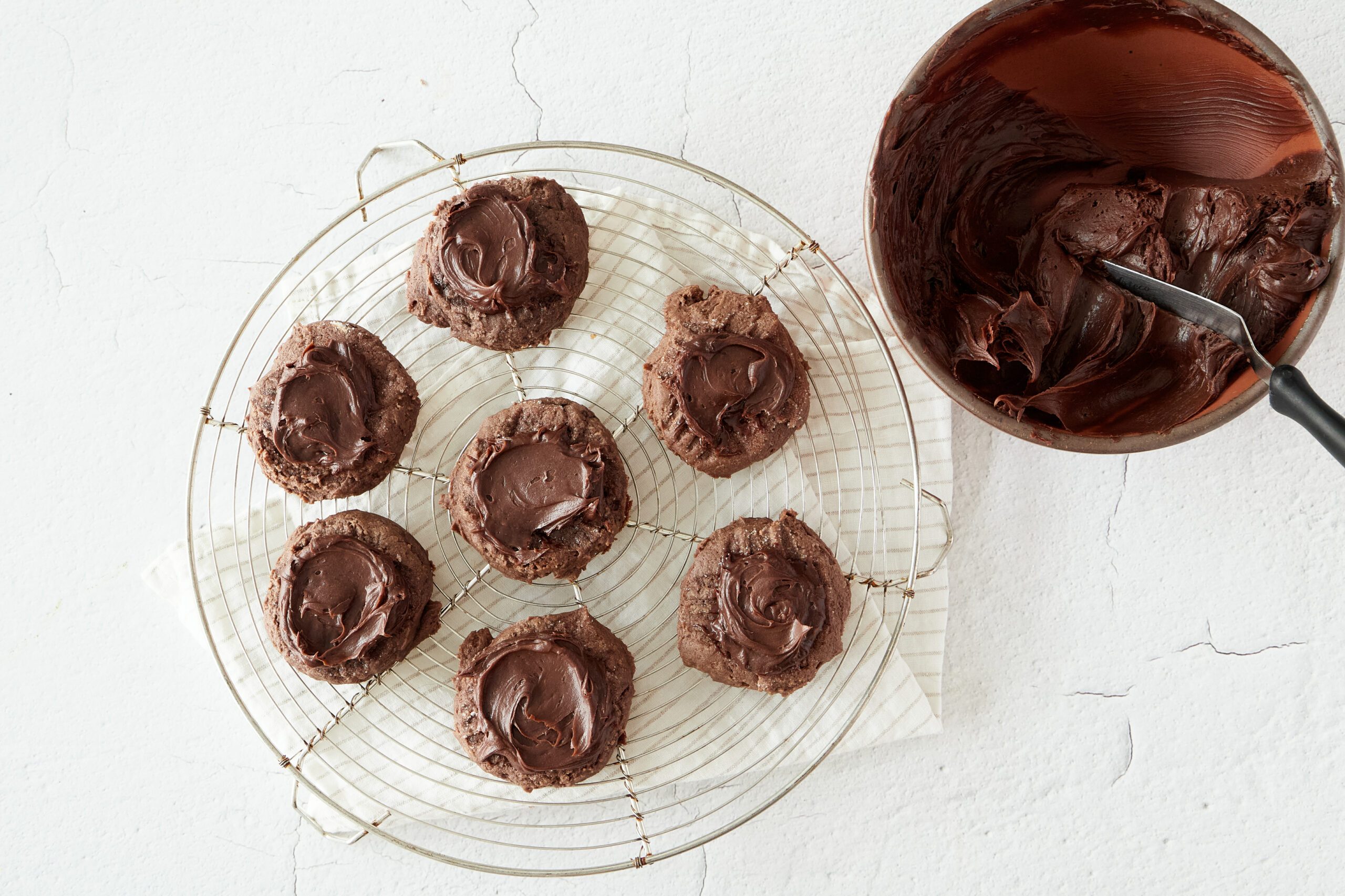 These chocolate peanut butter cookies are as decadent as they are easy!