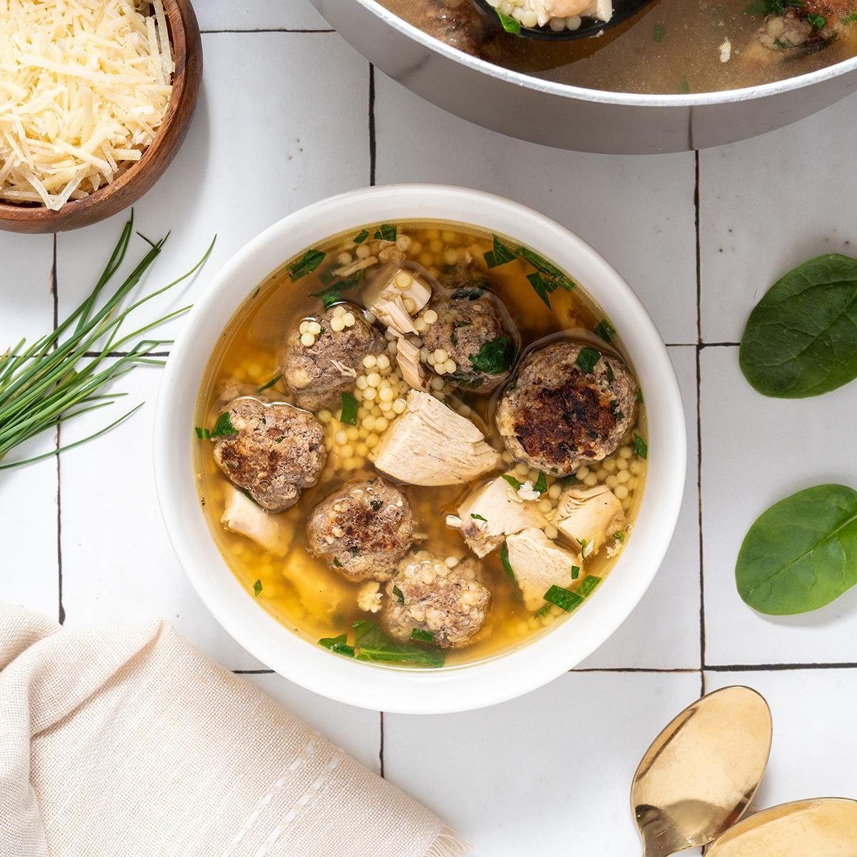 Traditional Italian Wedding Soup