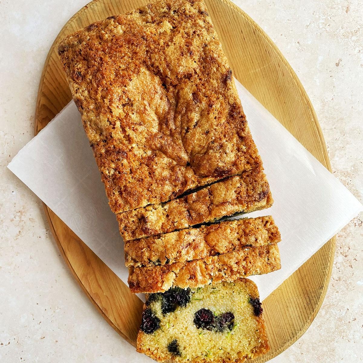 Blueberry Zucchini Bread
