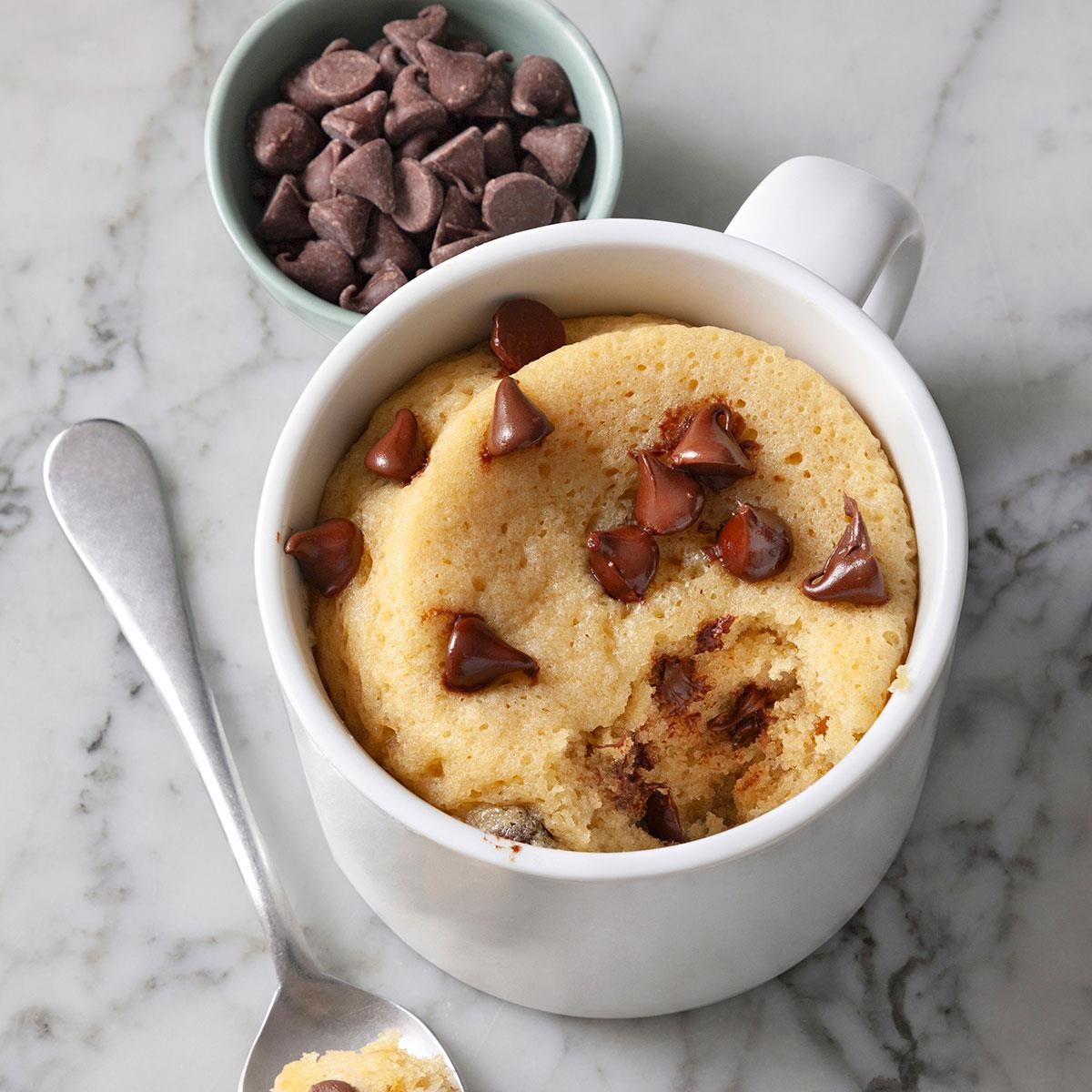 Chocolate Chip Mug Cake