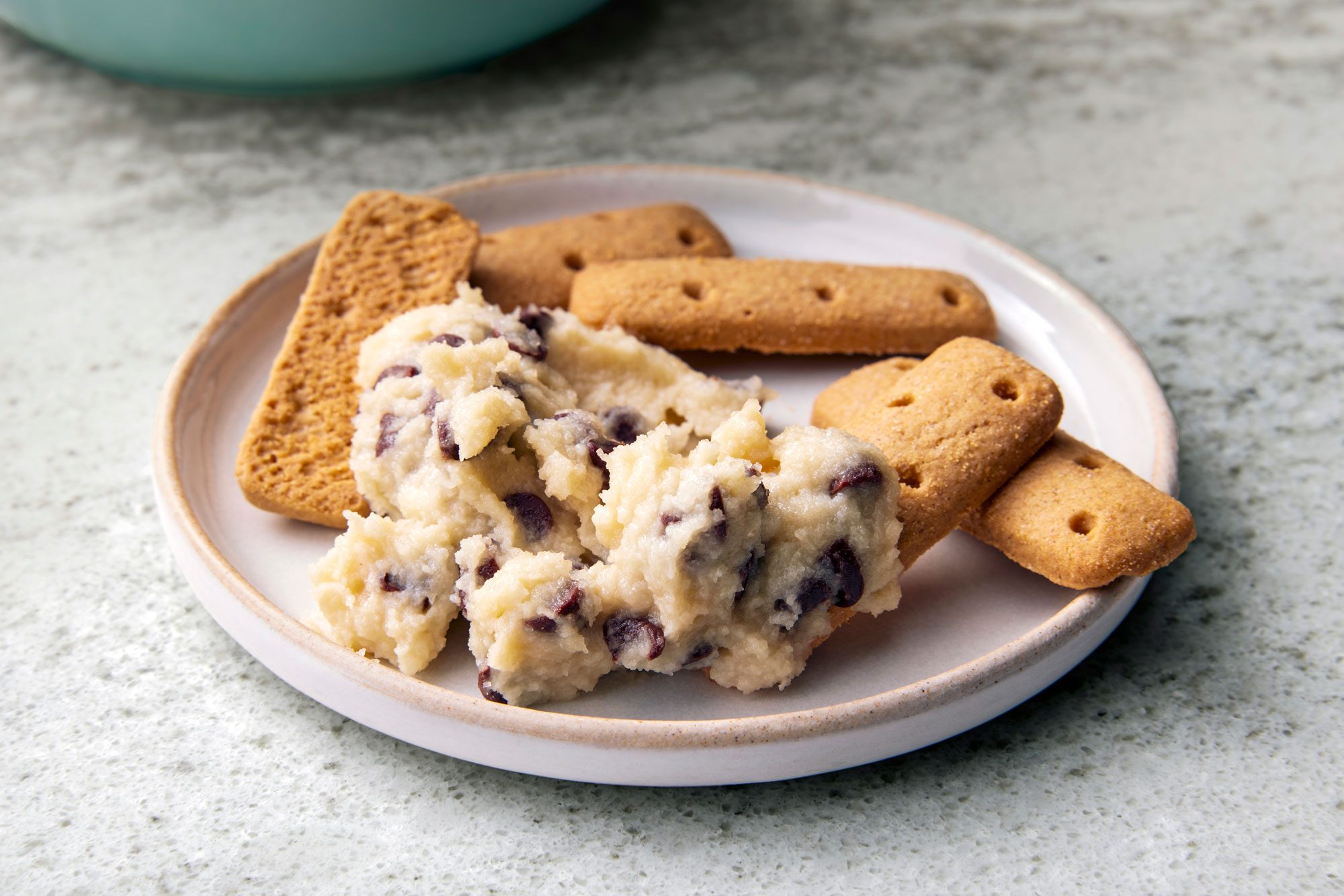 3/4th shot of cottage cheese cookie dough