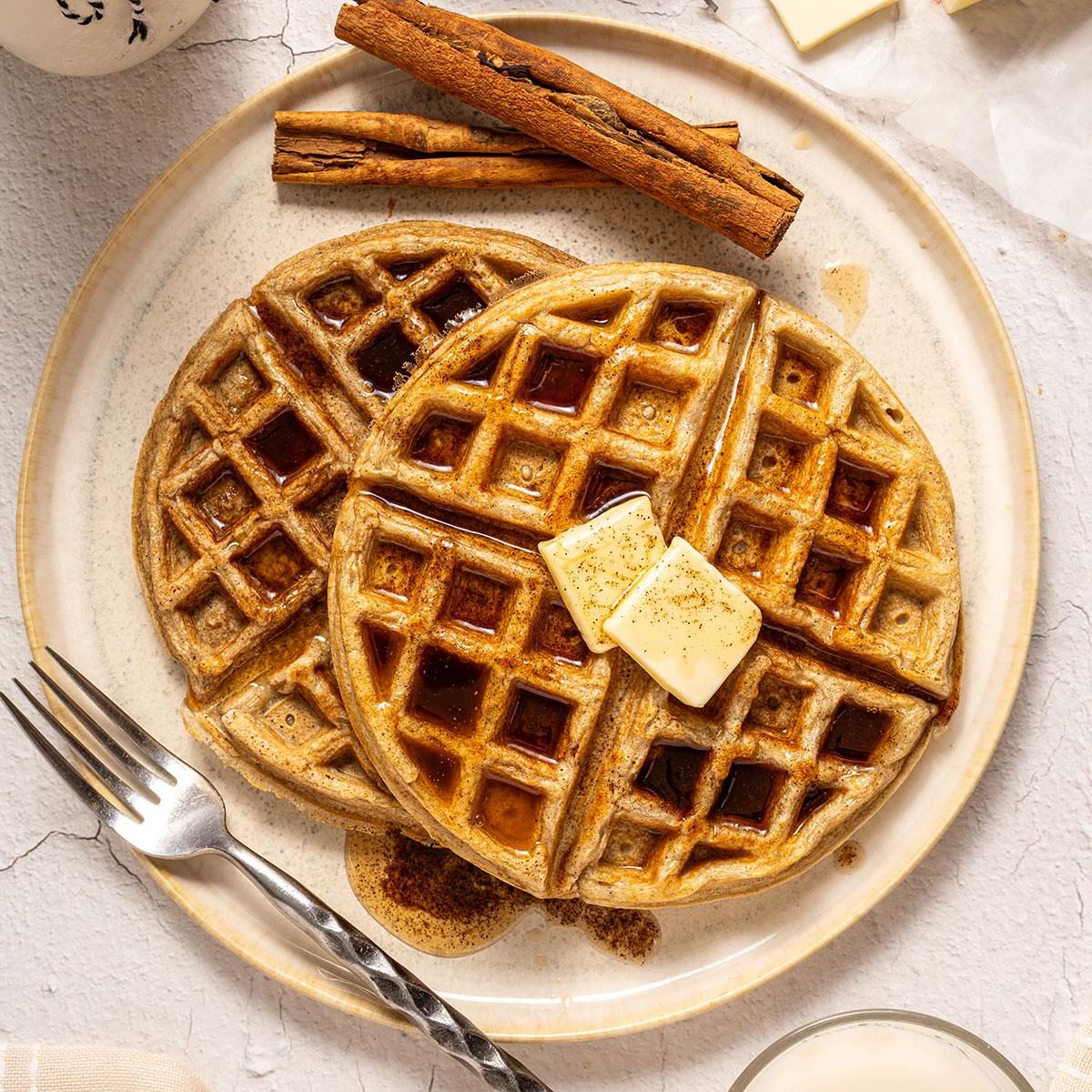 Cinnamon Waffles