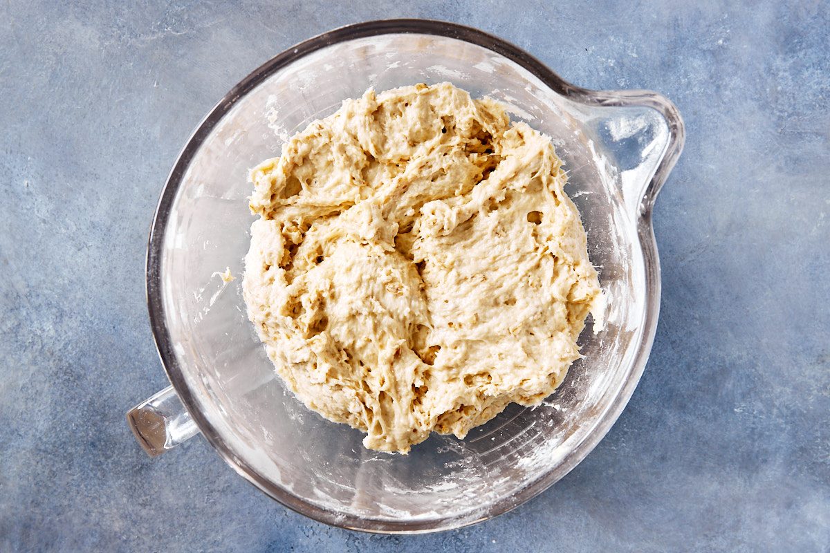 Honey Oat Bread Step 3- dough