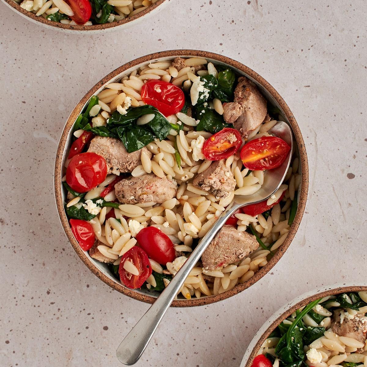 Pork and Orzo