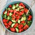 Minty Watermelon Cucumber Salad